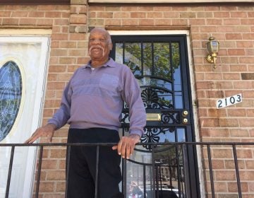 Linton Rawls, 80, lives across the street from the empty lot where Temple wants to build a community center.