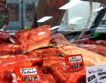 The USDA is expecting Americans to eat record amounts of meat this year.
(Grant Gerlock/Harvest Public Media)