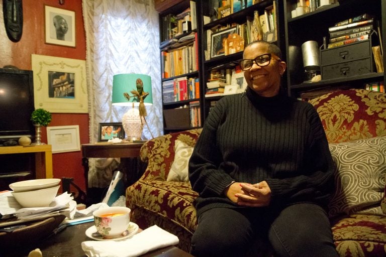 Domestic Violence survivor Renee Norris Jones at her home in Nicetown. Norris Jones said that despite enduring years of abuse, nothing gave her more fear than when she was confronted with a gun. (Kimberly Paynter/WHYY)