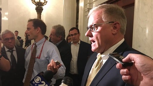 Scott Wagner has resigned his Senate seat early to devote more time to running for governor. (AP)