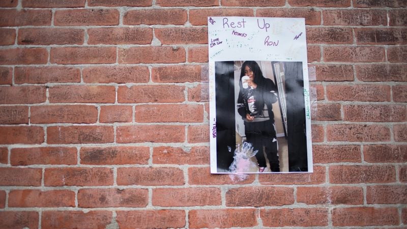 Sandrea Williams, 17, was shot and killed in a random act of violence outside of her mother’s West Philadelphia home. Two others were injured. (Emily Cohen for WHYY)