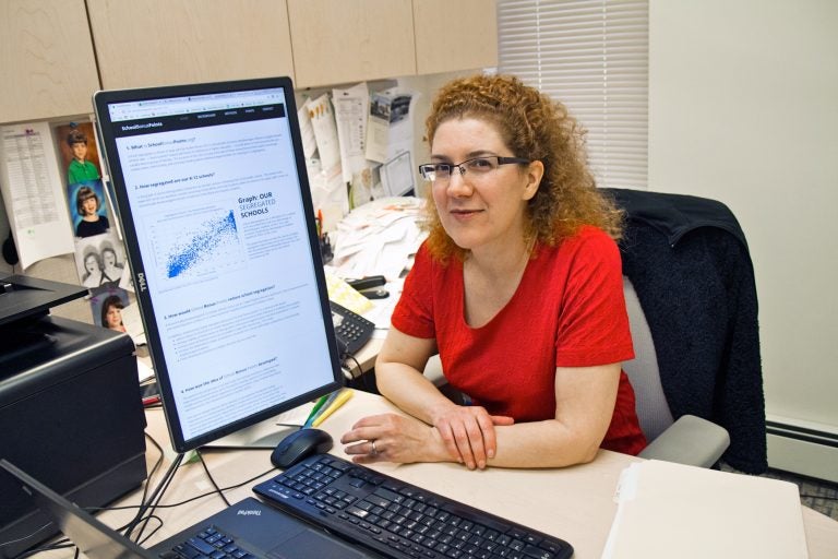 Ilona Arnold-Berkovits is an education and family systems researcher and psychometrician at Rutgers University. (Kimberly Paynter/WHYY)