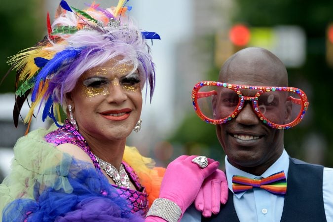 Scene from Philadelphia's 30th annual PrideDay on Sunday, June 10, 2018. (Bastiaan Slabbers for WHYY)