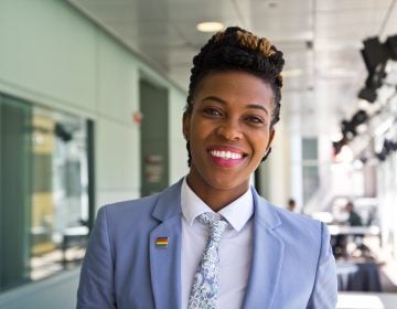 Amber Hikes is Executive Director of the Philadelphia Office of LGBT Affairs. (Kimberly Paynter/WHYY)