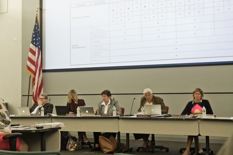 The School Reform Commission met for the last time on Thursday. (Kimberly Paynter/WHYY)