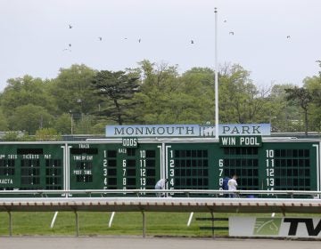 A view of Monmouth Park Racetrack in Oceanport, N.J., Monday, May 14, 2018. The Supreme Court on Monday gave its go-ahead for states to allow gambling on sports across the nation, striking down a federal law that barred betting on football, basketball, baseball and other sports in most states. (AP Photo/Seth Wenig)