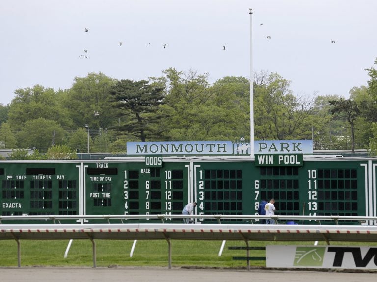 A view of Monmouth Park Racetrack in Oceanport, N.J., Monday, May 14, 2018. The Supreme Court on Monday gave its go-ahead for states to allow gambling on sports across the nation, striking down a federal law that barred betting on football, basketball, baseball and other sports in most states. (AP Photo/Seth Wenig)