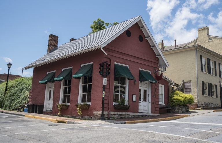 This Saturday, June 23, 2018 photo shows the Red Hen Restaurant in downtown Lexington, Va. White House press secretary Sarah Huckabee Sanders said Saturday in a tweet that she was booted from the Virginia restaurant because she works for President Donald Trump. Sanders said she was told by the owner of The Red Hen  that she had to 