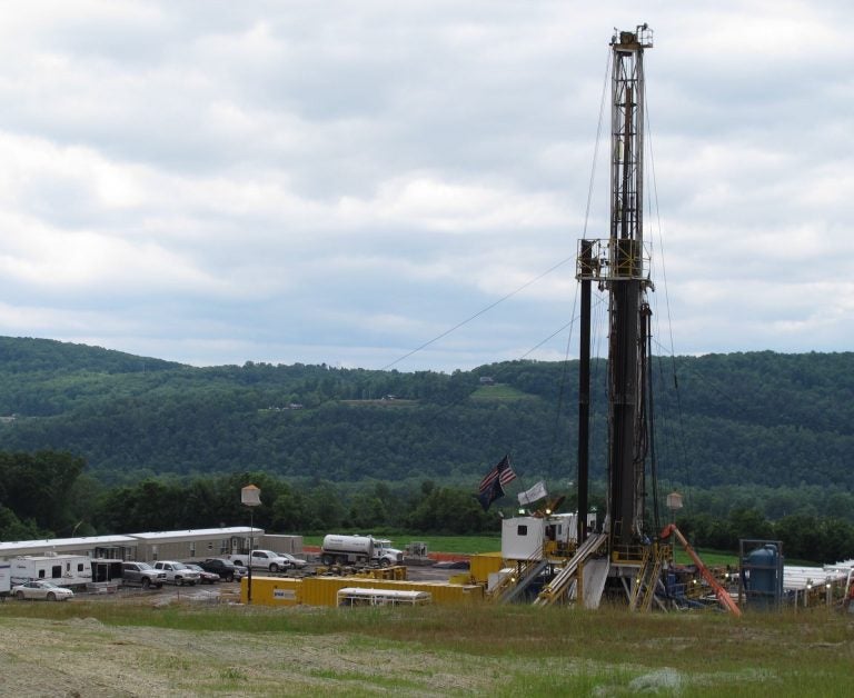 A Bradford County drilling rig.