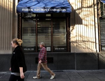 A 2016 file photo of the Federal Election Commission's headquarters in Washington, D.C. The campaign finance agency is considering new disclosure rules for online political ads. (Chip Somodevilla/Getty Images)