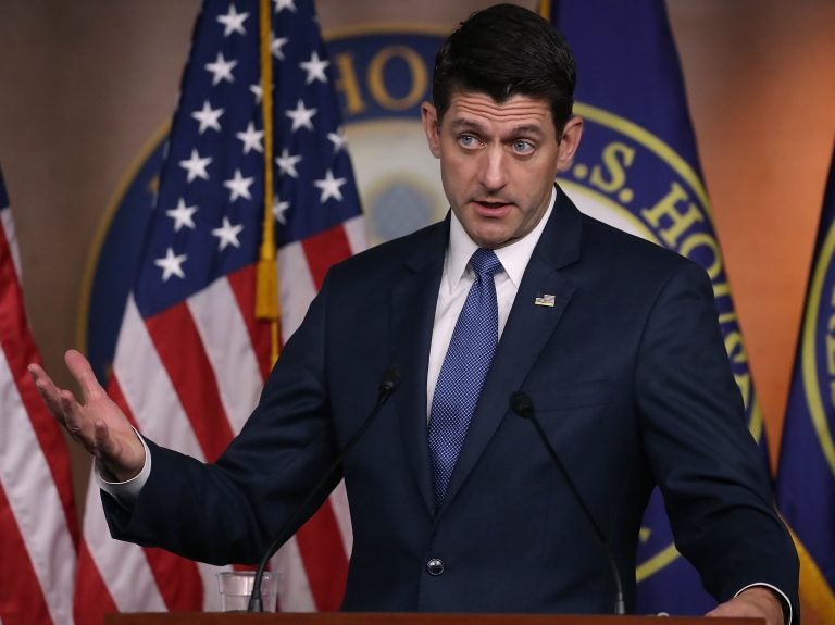 House Speaker Paul Ryan, R-Wis., is trying to unite his conference around a compromise immigration bill. (Mark Wilson/Getty Images)