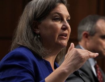 Former Assistant Secretary of State for European and Eurasian Affairs Victoria Nuland testifies before the Senate Intelligence Committee on Wednesday about the policy response to Russian interference in the 2016 election and spoke of what other countries may be doing to emulate Russia's tactics