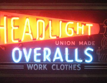 Selections from Len Davidson's collection of over 150 vintage neon signs, mostly from the Philadelphia area. He's currently trying to find a home for his Neon Museum of Philadelphia. (Credit: Len Davidson)