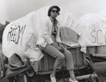 Joan Cashin volunteered to help organize and prepare the Mule Train. (Courtesy of Roland Freeman)