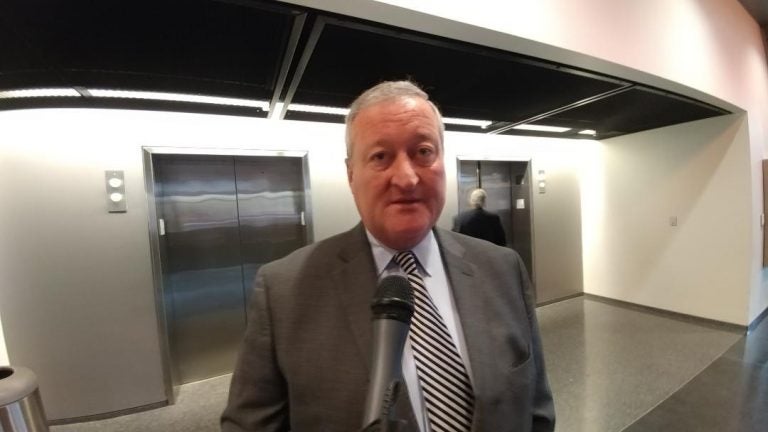 Mayor Jim Kenney says a tax increase is inevitable to properly fund the Philadelphia School District. (WHYY, file)