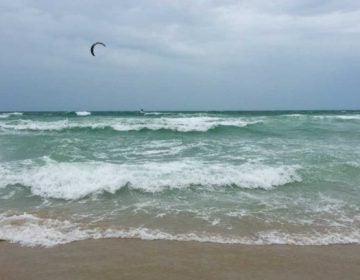 The ocean off South Seaside Park in 2017. (Image: Justin Auciello/for WHYY)