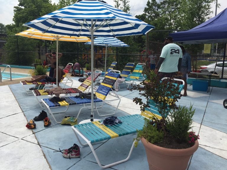 The refurbished pool at Pleasant Playground in Mount Airy.  (Sikora Wells Appel)