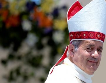 Bishop Juan Barros, long accused of helping to cover up a notorious sex abuse case in the Catholic Church in Chile, has resigned. He's seen here during Pope Francis's visit to Chile in January.