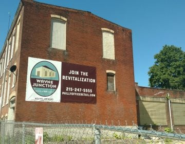 Northwest of the Wayne Junction train station, 137-45 Berkley St. is part of developer Ken Weinstein's sweeping plan. (Jake Blumgart/PlanPhilly)