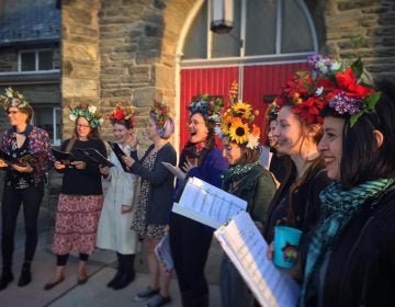 The Philadelphia Women's Slavic Ensemble is performing Sunday at Bartram's Garden with the West Philadelphia Orchestra. There will also be a Balkan buffet and lessons in making flower crowns. (Marcin Cienski)