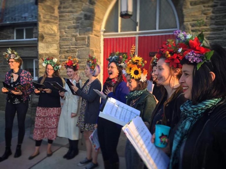 The Philadelphia Women's Slavic Ensemble is performing Sunday at Bartram's Garden with the West Philadelphia Orchestra. There will also be a Balkan buffet and lessons in making flower crowns. (Marcin Cienski)