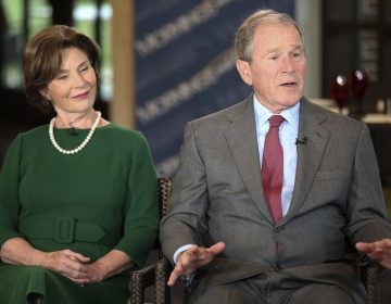 Former President George W. Bush and Laura Bush