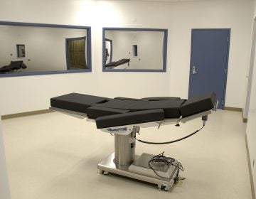 This Nov. 10, 2016, file photo, released by the Nevada Department of Corrections, shows the execution chamber at Ely State Prison in Ely, Nev. Nevada plans to carry out its first execution in 12 years using a never-before-tried combination of drugs that drew a court challenge over concerns that a convicted murderer could suffer during the lethal injection. Scott Raymond Dozier is scheduled to die July 11, 2018. An American Civil Liberties Union of Nevada official called for Gov. Brian Sandoval or prisons chief James Dzurenda to stop the planned execution until questions about the process and drugs are answered. (Nevada Department of Corrections via AP, File)