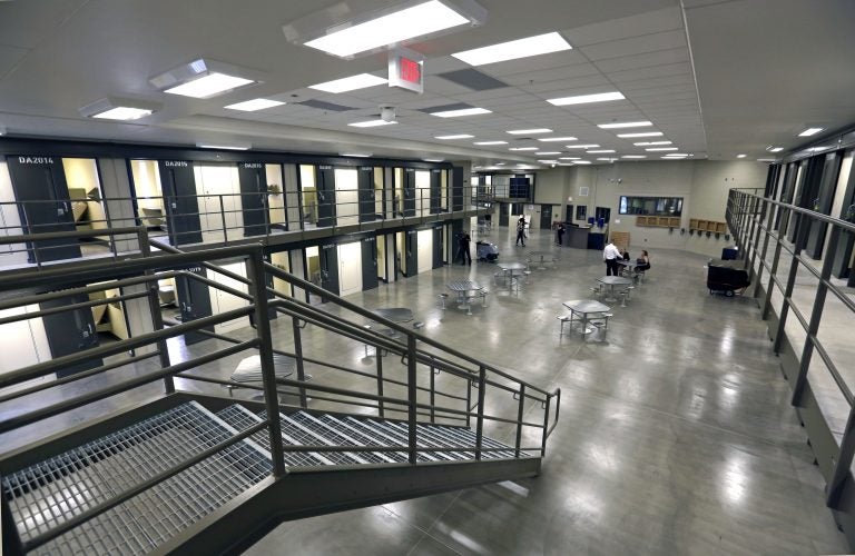 This June 1, 2018, file photo, shows a housing unit in the west section of the State Correctional Institution at Phoenix in Collegeville, Pa. (Jacqueline Larma/AP Photo, File)