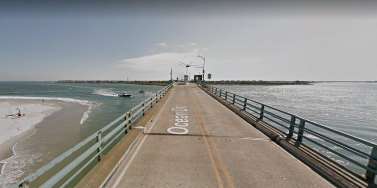 Townsends Inlet Bridge, connecting Avalon and Sea Isle City, New Jersey. (Google Maps)