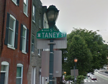 Taney Street is named for the chief justice of the U.S. Supreme Court who wrote the infamous Dred Scott decision. (Google Maps)