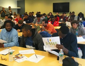 A May 2017 kickoff event for PennAssist's pre-employment program, which had a younger group of 44 participants