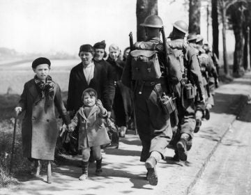 International law on refugees has its roots in the massive displacement that occurred in Europe during World War II. (Above) Belgian refugees fleeing after the German invasion of their country in 1940. (AP)