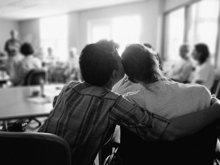 Good hospice care at the end of life can be a godsend to patients and their families, all agree, whether the care comes at home, or at an inpatient facility like this AIDS hospice. Still, oversight of the industry is important, federal investigators say.
(Bromberger Hoover Photography/Getty Images)