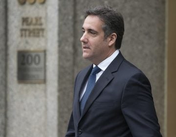 Michael Cohen, a longtime personal lawyer and confidante for President Donald Trump, leaves the United States District Court Southern District of New York on May 30, 2018 in New York City.