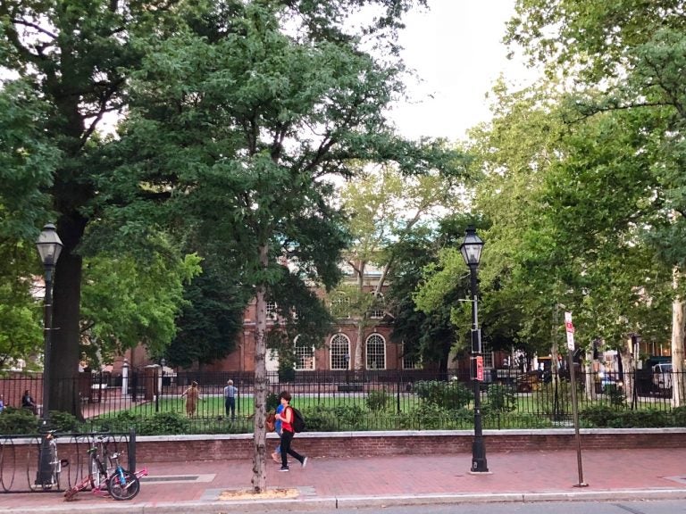 James Wilson Park at Second and Market streets, alongside Christ Church, is underused despite its potential -- and its location.