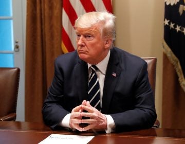 President Trump told reporters on Tuesday that he has 