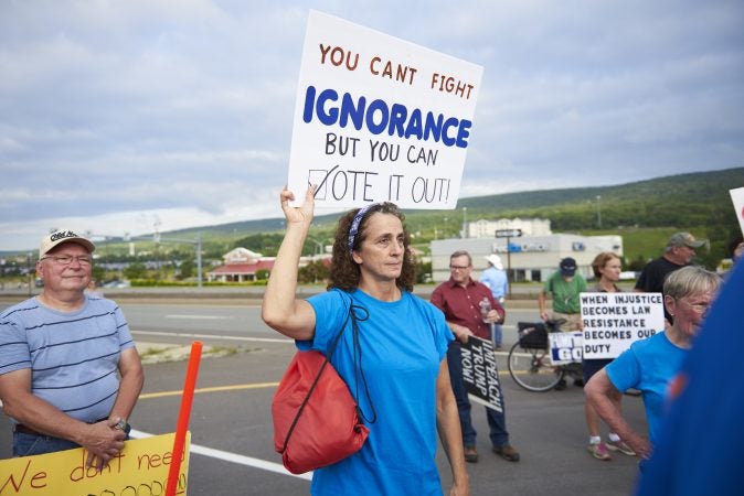 Karen Attanasio, 56, from Shavertown, Pa. (Natalie Piserchio for WHYY)