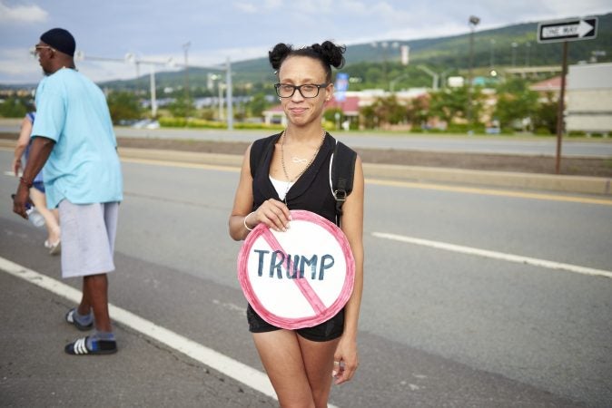 Alison Wynder, 38, is a Wilkes-Barre native and local. (Natalie Piserchio for WHYY)