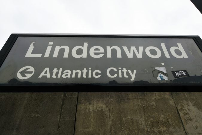 NJ Transit officials hosted a listening session at the Atlantic City line's Lindenwold, N.J. station Monday. (Bastiaan Slabbers for WHYY)