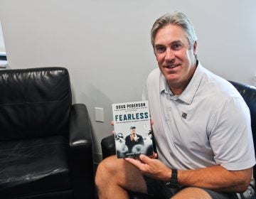 Philadelphia Eagles head coach Doug Pederson has written a book about his philosophy of life and football. (Kimberly Paynter/WHYY)