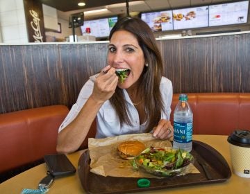 Nutritionist Nyree Dardarian ate McDonald's food for three meals a day for a month. (Kimberly Paynter/WHYY)