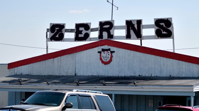 Zern's Farmers Market, located on Route 73 in Gilbertsville, Montgomery County, opened in 1922. The market is expected to  close at the end of September. (Bastiaan Slabbers for WHYY)