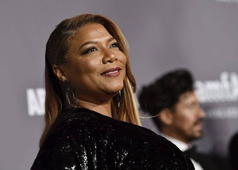 Queen Latifah, pictured here at the 2018 Fashion Week amfAR Gala New York at Cipriani Wall Street on Wednesday, Feb. 7, 2018, in New York, will be honored with this year's Marian Anderson Award in Philadelphia (Photo by Evan Agostini/Invision/AP)