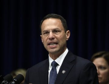 Pennsylvania Attorney General Josh Shapiro says more charges await following an investigation into decades of cases of the Catholic clergy sexually abusing children.  (AP Photo/Matt Rourke)