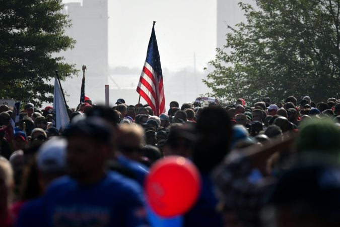 Annual Labor Day Parade on Columbus Boulevard, on Monday. (Bastiaan Slabbers for WHYY)