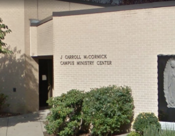 The J. Carroll McCormick Campus Ministry Center at King's College (Google map)