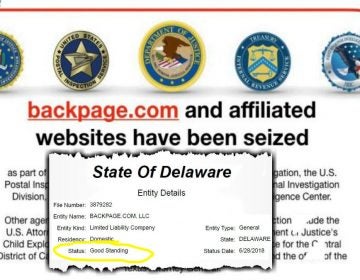 The federal government has shut down Backpage.com,  but it retains its 