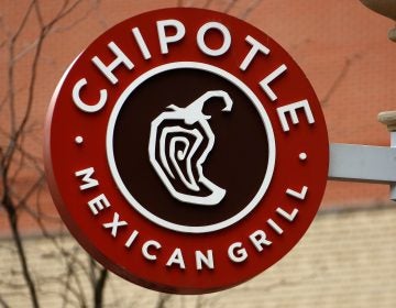 The sign on a Chipotle restaurant in Pittsburgh, photographed in 2017.
(Gene J. Puskar/AP)