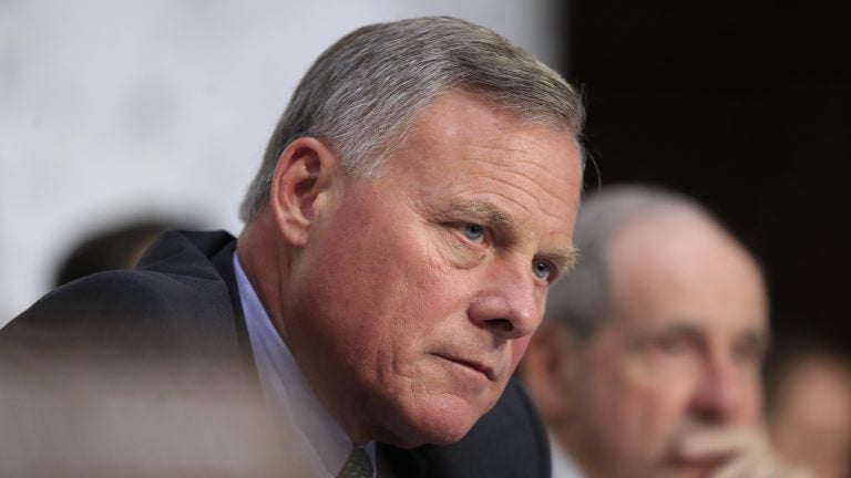 Senate intelligence committee chairman Richard Burr warned about complacency over ongoing Russian attacks on the U.S. political system, at a hearing on Wednesday. (Manuel Balce Ceneta/AP)