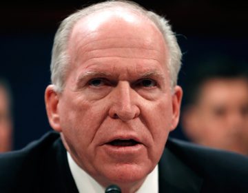In this May 23, 2017, file photo, former CIA Director John Brennan testifies on Capitol Hill in Washington, before the House Intelligence Committee Russia Investigation Task Force. President Donald Trump is revoking the security clearance of former Obama administration CIA director Brennan (AP Photo/Pablo Martinez Monsivais, File)